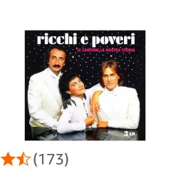 I Ricchi e Poveri, un trio iconico, posano per la copertina di "Le Canzoni, La Nostra Storia", un cofanetto di 3 CD che celebra la loro carriera.