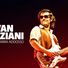 Ivan Graziani, con la chitarra addosso, supera ogni limiti con la sua musica.