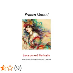 Illustrazione di una donna con capelli colorati, ispirata a "La canzone di Marinella".