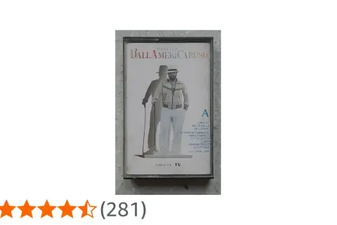 Cassetta "Dall'America Caruso" di Lucio Dalla. Quanti dischi ha venduto Lucio Dalla? Questo album è un tassello della sua immensa carriera.