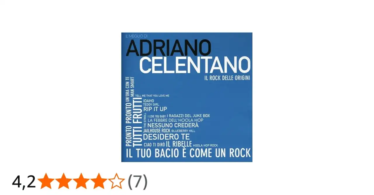 Adriano Celentano - Quali album ascoltare per iniziare?
