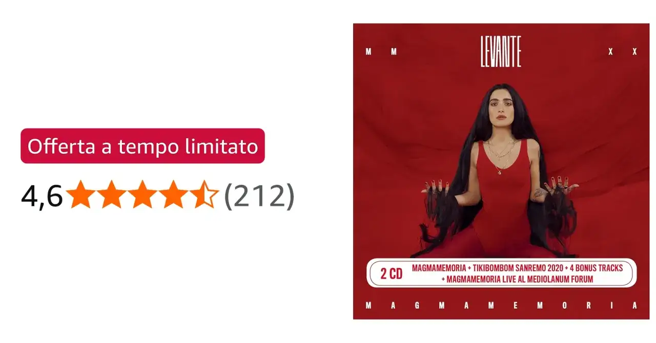 Copertina dell'album di Levante,