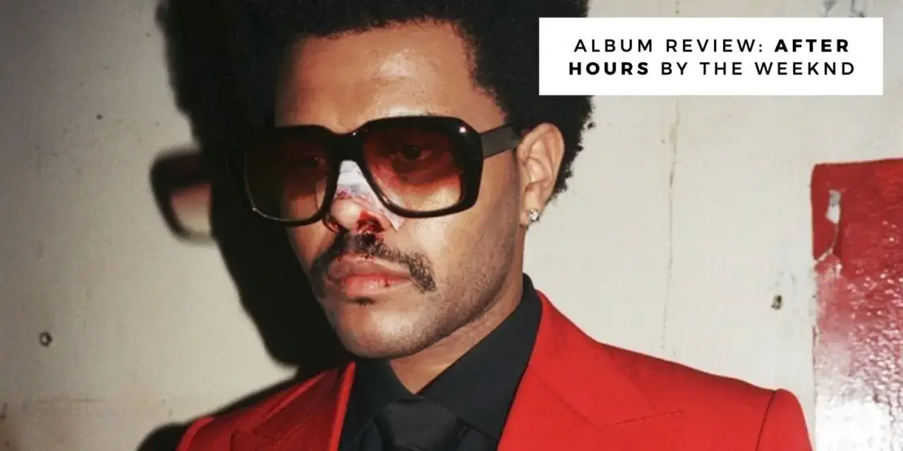 The Weeknd, con naso ferito e occhiali scuri, pronto per le sue
