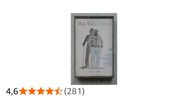 Cassetta "Dall'America Caruso" di Lucio Dalla. Quanti dischi ha venduto Lucio Dalla? Questo album è un tassello della sua immensa carriera.